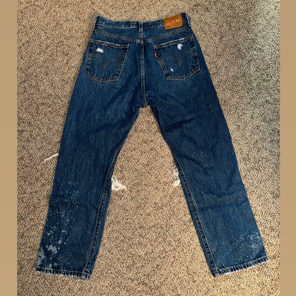 Levi’s Ripped 501 Jeans - Picture 2 of 4